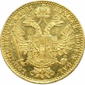 Austria, Franz Joseph, Ducat 1891