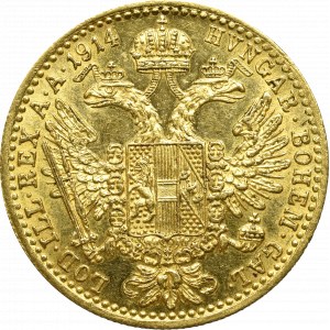 Austria, Franz Joseph, Ducat 1914