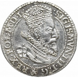 Zygmunt III Waza, Szóstak 1599, Malbork - mała głowa