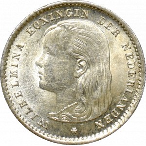 Holandia, 10 centów 1893
