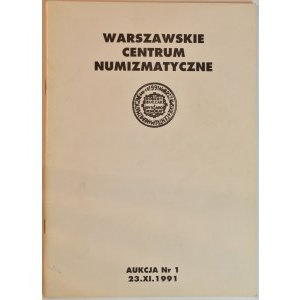 Katalog aukcyjny WCN Nr 1