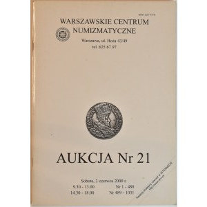Katalog aukcyjny WCN Nr 11 i 21
