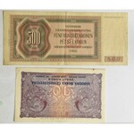 Collection of 105 pcs banknotes Czechoslovakia and Protectorat