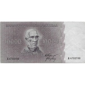 Finland, 10000 markkaa 1955