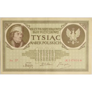 Polska, II Rzeczpospolita, 1000 Marek Polskich 1919 ZP