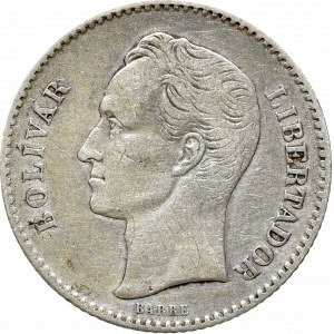 Wenezuela, 1 Bolivar 1888