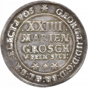 Niemcy, Brunszwik-Calenberg-Hannover, 24 groszy maryjne 1705