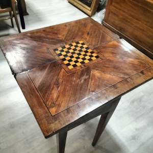 ANONIMO,     Tavolino da gioco Emilia secolo XVII