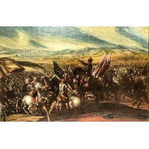 ANONIMO, Scena di battaglia, Maestro nord europeo, Secolo XVII