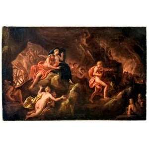 ANONIMO, “Orfeo risale dagli inferi”, Maestro Veneto, Secolo XVIII