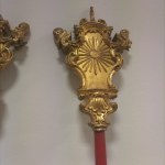 ANONIMO, Coppia di bastoni processionali. Venezia, Secolo XVI