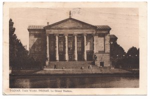 Postkarte - Großes Theater in Poznań