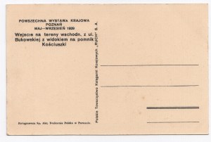 Postkarte - Allgemeine Landesausstellung 1929 in Poznañ