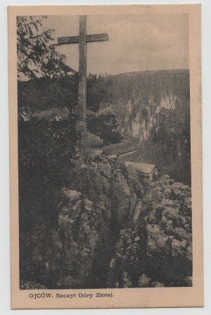 Postcard - Ojców Peak of Mount Złota