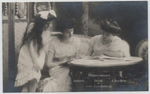 Carte postale - Prinzessinen Antonie Hilda Charlotte von Luxembourg