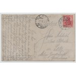 Postcard - soldiers Germany 1911. Riesa / Christmas