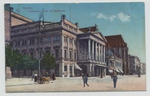 Cartolina - Teatro della città di Breslavia / Breslau