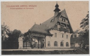 Pohlednice - Wrocław / Breslau Zoologischer Garten / Zoologická zahrada