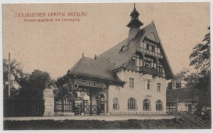Postkarte - Wrocław / Breslau Zoologischer Garten / Zoological Garden