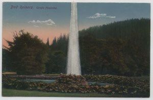Carte postale - Duszniki Zdrój , Bad Reinerz / Fontaine