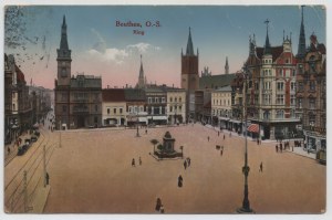 Carte postale - Bytom, Beuthen O.S. Ring