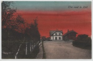 Postcard - The road to Hell