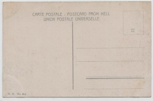 Postkarte - Der Weg zur Hölle