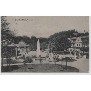 Pocztówka - KUDOWA ZDRÓJ - Bad Kudowa Kurplatz