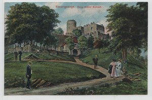 Postkarte - Schloss Chojnik , Kynast