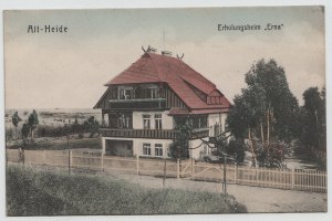Carte postale - (POLANICA - ZDRÓJ). Bad Altheide. Erholungsheim ERNA