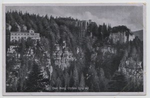 Pocztówka - Der Berg Oybin