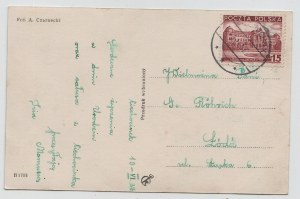 Postkarte - Ciechocinek / Blumenteppich
