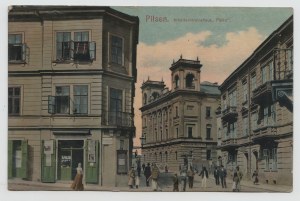 Carte postale - Club des travailleurs de Pilsen, Pilsen Arbeitervereinshaus 