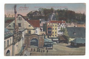 Cartolina postale : Albendorf Bez. Breslau Statua di Marien
