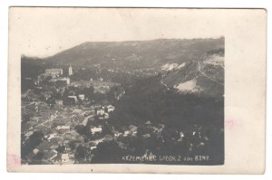 [KRZEMIENIEC]. Vista panoramica di Krzemieniec dal Monte Bona