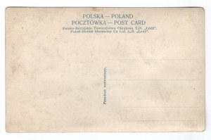 Carte postale : SS Łódź - cargo et navire à passagers