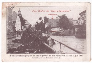 Hermsdorf unterm Kynast / La destruction après la tempête.