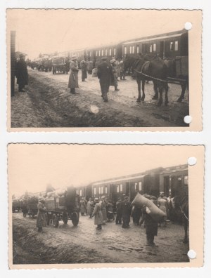 2 photographies / Déportation des Juifs