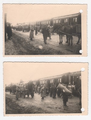 2 Photographs / Deportation of Jews