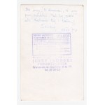 Photo by Teresa Lipowska / Handwritten dedication.