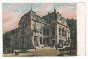 Postcard Karlovy Vary, Karlsbad