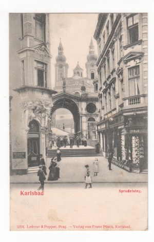 Karlovy Vary, Karlsbad, Sprudeisteg.