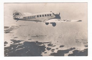 Postkarte Aerotransport Flugzeuge 1929