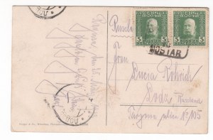 Postcard , Ship, Battleship SMS Erzherzog Karl