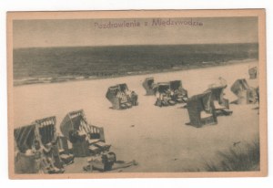 Postcard Miedzyzdroje Beach