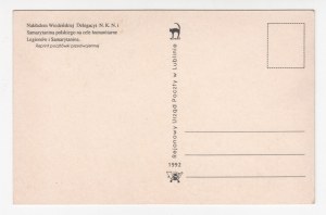 Postkarte von Brigadier Józef Piłsudski