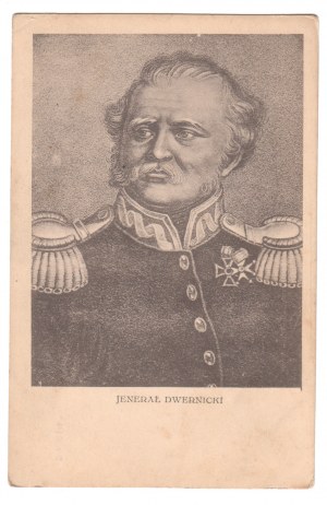 Postcard Jenerał Dwernicki