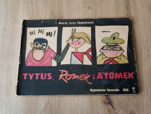 Tytus Romek i ATomek Księga I Tytus harcerzem ​Henryk Jerzy Chmielewski [WYDANIE DRUGIE/ 1966]