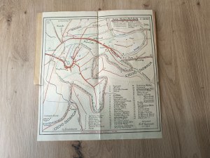 GADOWSKI - Reiseführer für Pieniny. Mit Karte der Straßen und Wege. Wyd. II. Krakau [nach 1928]. Wyd. 