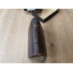Que ta volonté soit faite ! Livre de prières, reliure en cuir, dorée ...